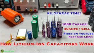 How LithiumIon Super Capacitors Work Lithium Hybrid Supercapacitors amp More  Part 1 [upl. by Athelstan]