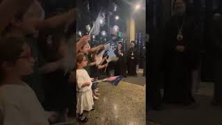 Sunday School Children of NSW Singing for His All Holiness Patriarch Bartholomew [upl. by Laleb109]