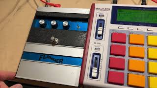 Vintage Carlsbro Flanger guitar pedal  sampler  90’s house music  MikeSynth [upl. by Marigold]