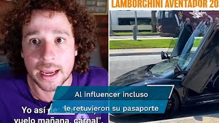 Lo que pagó Luisito Comunica por “chocar” un Lamborghini en Dubái [upl. by Ellebana]