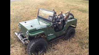 Gmade Sawback RC Jeep Willys fun day [upl. by Lyontine]