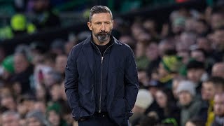 Derek McInnes  Postmatch  Celtic A [upl. by Anilrac578]