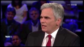 Wahl 2013 Faymann vs Strache 5 [upl. by Uhthna]