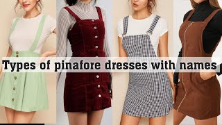 Types of pinafore dresses with namesTHE TRENDY GIRL [upl. by Warfield]