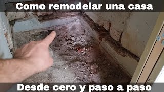 Como remodelar una casa paso a paso [upl. by Ninaj]