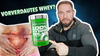 Scitec Nutrition 100 Hydro Isolate Whey Protein im Test 💪 Muskelmacher Shop Review [upl. by Suiram17]