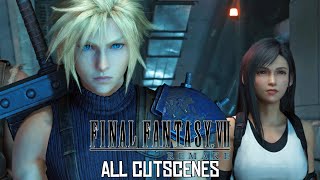 ALL CUTSCENES  IN GLORIOUS 60FPS  FINAL FANTASY 7 REMAKE [upl. by Niamrahc]