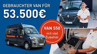 Für 53500€ Gebrauchtwagen Ahorn Camp Van 550 mit viel Zubehör [upl. by Leesa]