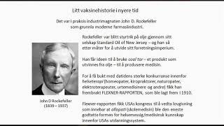 Om vaksinehistorie og Folkehelseinstituttet til Rockefeller [upl. by Derek]