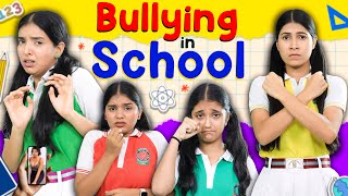 Bullying In School  Teenagers Student Life  Problems of Girls Safety  Anaysa [upl. by Shetrit384]