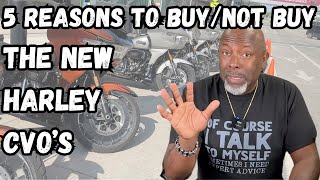 5 Reasons Why You Should BuyNot Buy a new Harley Davidson CVO Now [upl. by Gilbye]