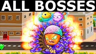 Octogeddon  All Dragon Weapon Upgrades  All Boss Battles Gameplay No Commentary [upl. by Winne962]