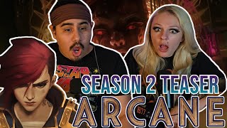 Arcane Season 2  Official Teaser Reaction [upl. by Atiek795]