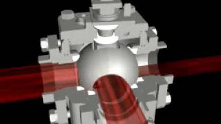 PBMs TPort Ball Valve Animation [upl. by Aubin37]