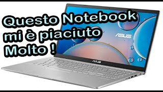 Notebook Asus X515JA con Cpu Intel I5 SSD 512 GB Recensione [upl. by Roxi]