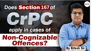 Cognizable and NonCognizable Offences under CrPC judiciaryaspirants [upl. by Larisa342]