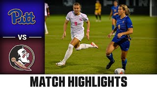 Pitt vs Florida State ACC Womens Soccer Highlights 2023 [upl. by Keg423]