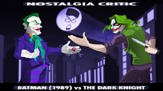 Nostalgia Critic Batman 1989 vs The Dark Knight [upl. by Clothilde]