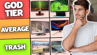 BEST 1440p Gaming Monitor Tier List 2024 [upl. by Havelock]