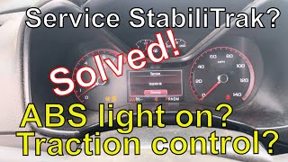 GMC Stabilitrak ABS how to diagnose and fix hub assembly [upl. by Schmidt]