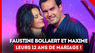 Faustine Bollaert fête ses 12 ans de mariage avec Maxime Chattam en partageant un cliché [upl. by Watanabe]