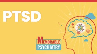 PostTraumatic Stress Disorder PTSD Mnemonics Memorable Psychiatry Lecture [upl. by Pussej]