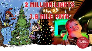 The Christmas Carnival of Lights open Nov 18Jan 1 for the 2023 Season [upl. by Idnek]