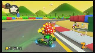 Custom Matchs featuring Petey Plant Mario Kart 8 with Friends [upl. by Nahsor]