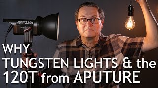 4 Reasons You Need Tungsten Lights amp the 120T from Aputure [upl. by Atsyrc]