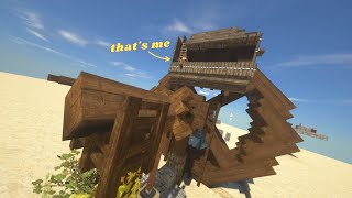 Create Mod  Waterwheel Powered Elevator [upl. by Nelram690]