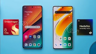 Snapdragon 8 Elite Vs Dimensity 9400  Antutu Score amp Benchmark [upl. by Ailegave]