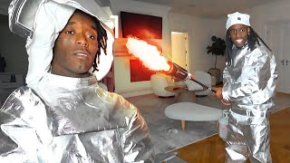 Lighting Lil Uzi Vert On Fire [upl. by Annovoj]