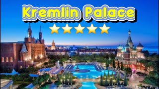 Kremlin Palace hotel antalya 5 star [upl. by Nosnah247]