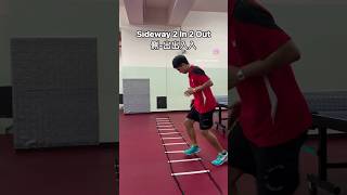 🏓Agility Training桌球腳步 繩梯敏捷訓練計畫‼️tabletennis tabletennisserve pingpong wtt 桌球 桌球教學 桌球發球 尼克學長 [upl. by Attennot610]