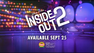 Inside Out 2  Available September 25 on Disney [upl. by Aenad995]