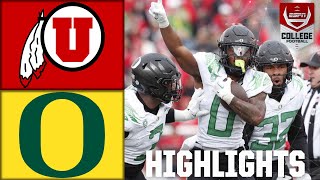 Oregon Ducks vs Utah Utes  Full Game Highlights [upl. by Nedac]