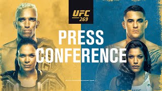 UFC 269 Prefight Press Conference [upl. by Imeon]