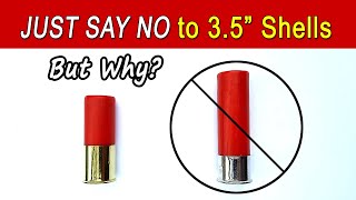 Why You Should NOT Hunt With 35quot Shotgun Shells [upl. by Ellennaj]