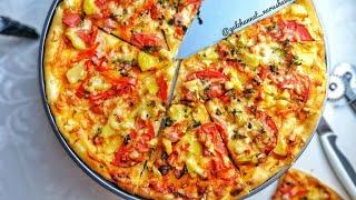 Пицца Ең жақсы рецепт Пицца қамыры Pizza [upl. by Narib]