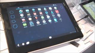 Présentation Tablette tactile Lenovo ThinkPad IFA 2011 [upl. by Wilser]