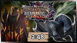 MHGU Re  Nargacuga vs Charge Blade  248 [upl. by Terrye]