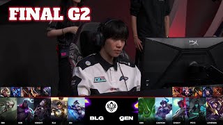 GEN vs BLG  Game 2  Grand Finals LoL MSI 2024  Bilibili Gaming vs GenG G2 full game [upl. by Ecinuahs]