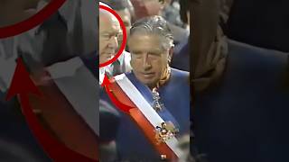 VISTE QUIEN APARECIÓ DETRAS DE PINOCHET 😱 shorts president chile [upl. by Aicirtel892]