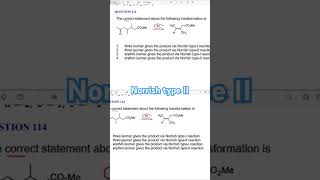 Norrish type II Reaction photochemistry namereactions [upl. by Penman]