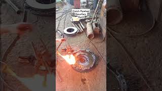 Clutch Flywheel Resurface part2 shorts short machine machine machinelearningmanufacturing [upl. by Botzow]