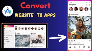 How To Convert Website into Android Apps  Webview in android Studio kotlin  How to use Webview [upl. by Nnaeel319]