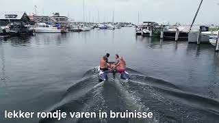 De oudjes op pad met de rubberboot in bruinisse [upl. by Tengler]