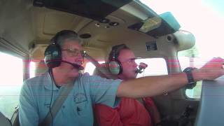 Flying with Terry George of Sunstate Aviation Kissimmee [upl. by Yram]