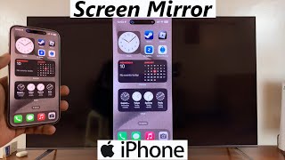 TCL Google TV How To Screen Mirror iPhone [upl. by Nivre767]