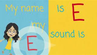 The Letter E Phonics Song [upl. by Reahard]